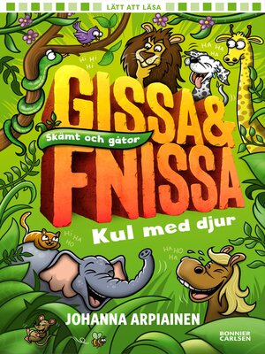 cover image of Kul med djur
